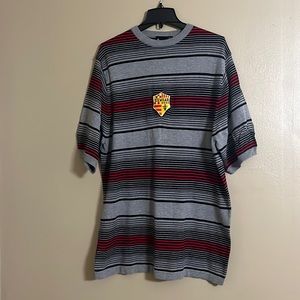 Icewear by Ice T Top Sz L Short Sleeves Sweater Men’s Vintage Embroidered Logo